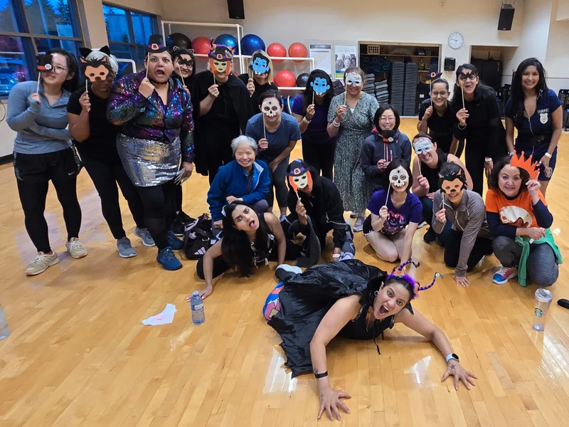 Halloween costume class