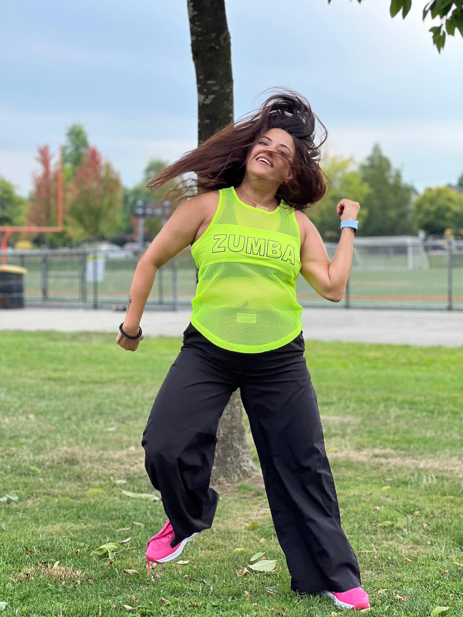 Gopika - Dance Fitness Instructor in action